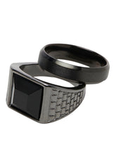 Ladda upp bild till gallerivisning, JACFERROL Rings - Dark Grey Denim