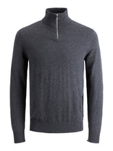 Ladda upp bild till gallerivisning, JJEEMIL Pullover - Dark Grey Melange