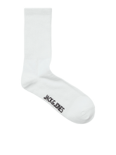 Ladda upp bild till gallerivisning, JACBASIC Socks - White
