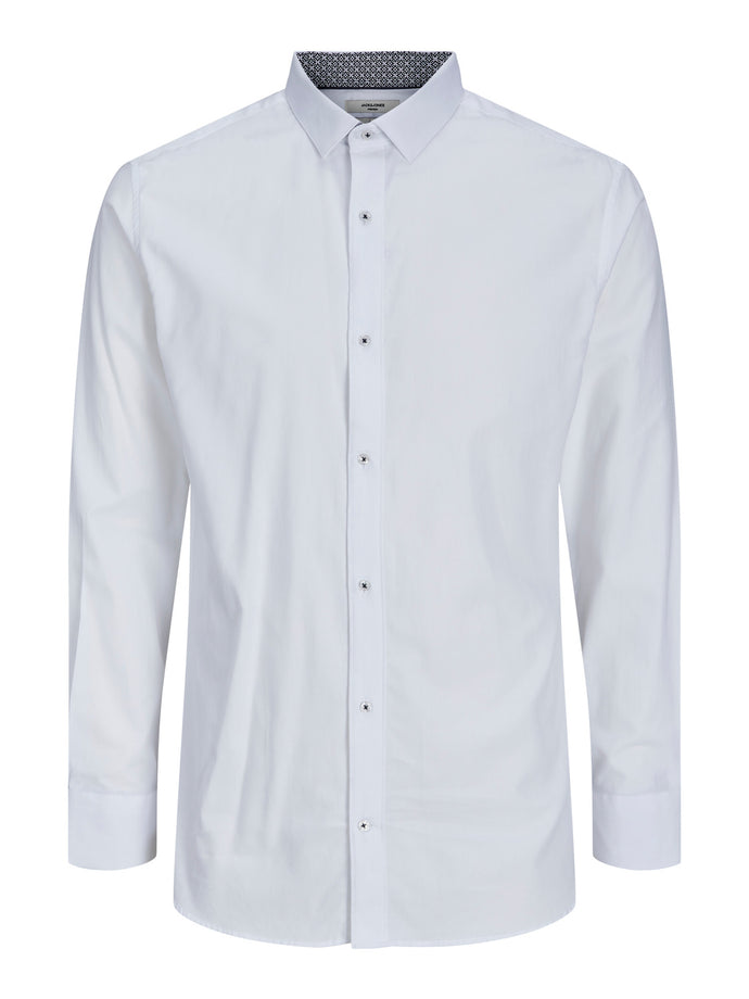 JPRBLASCANDIC Shirts - White