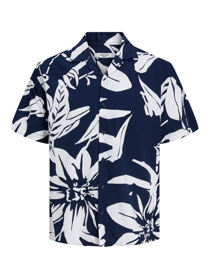 JPRBLATROPIC Shirts - Navy Blazer