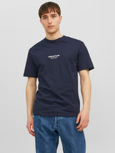 Ladda upp bild till gallerivisning, JORVESTERBRO T-Shirt - Navy Blazer
