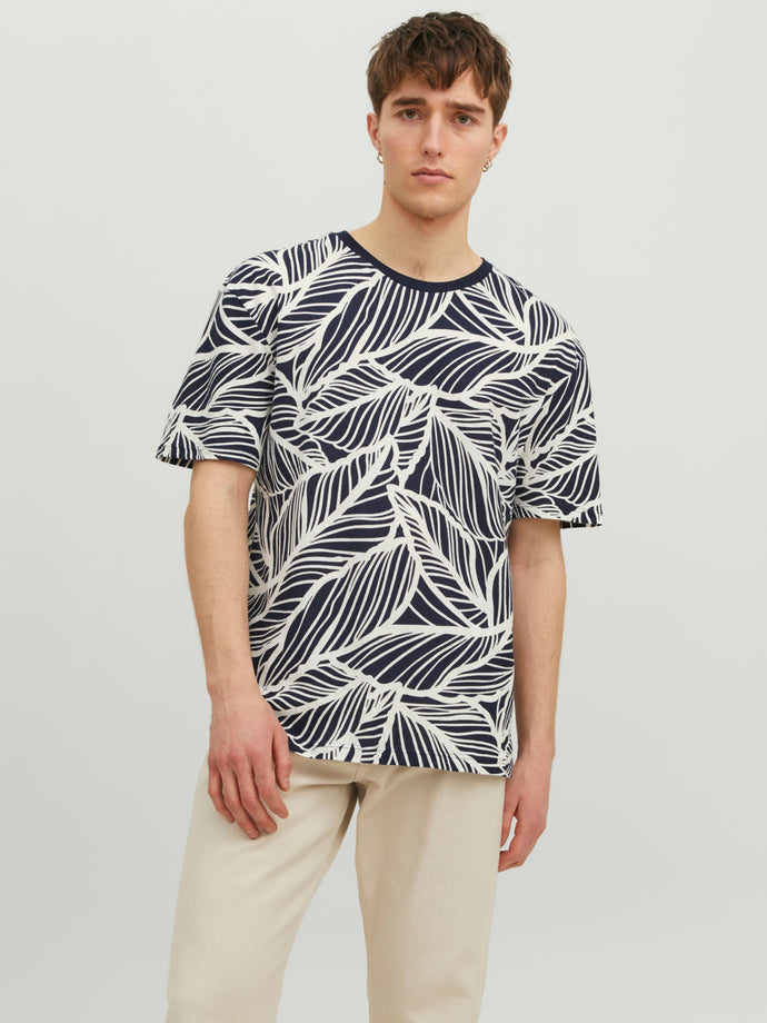 JPRBLALINEN T-Shirt - Navy Blazer